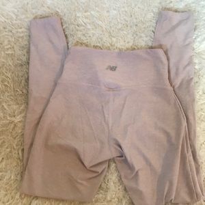 New Balance soft pink leggings size xs